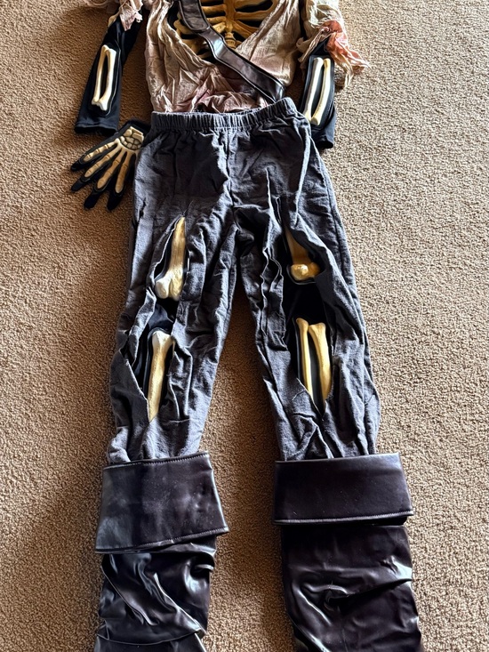 Disney Other - Disney Pirate Skeleton Kids Costume